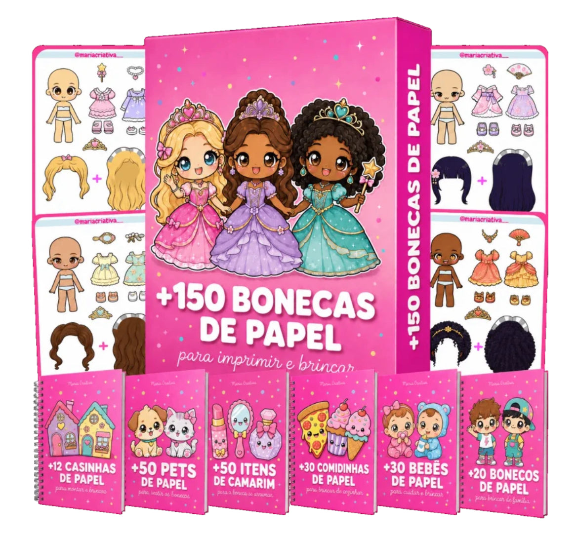 150+ Printable Paper Dolls Collection